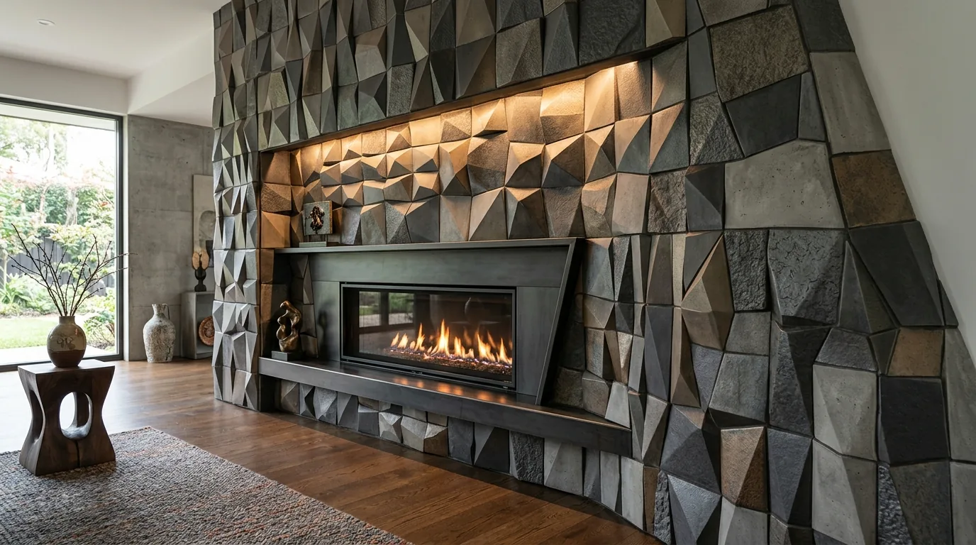 Finish with simple styling so tile stands out